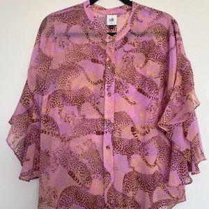 Cabi Minx Blouse Size L
